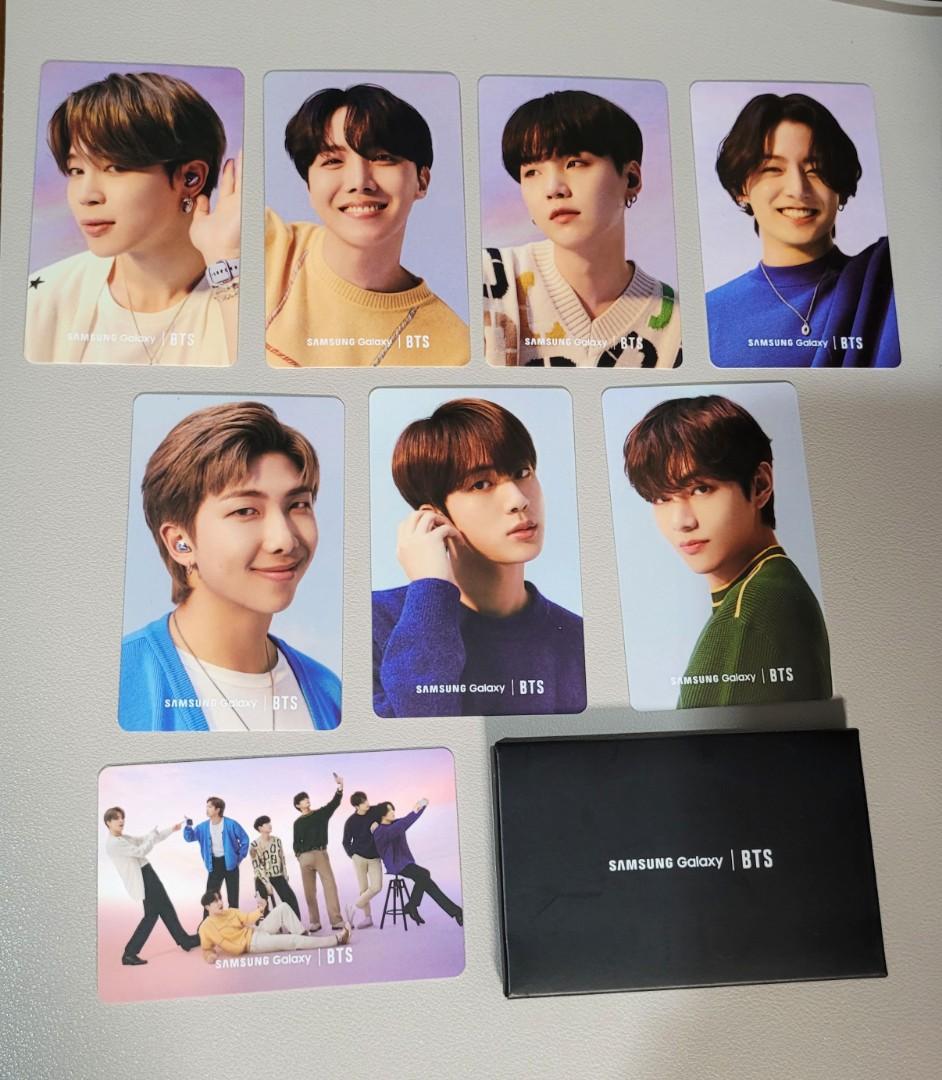 BTS FANCAFE on X: SAMSUNG Galaxy x BTS Photocards 💰 Price: $7
