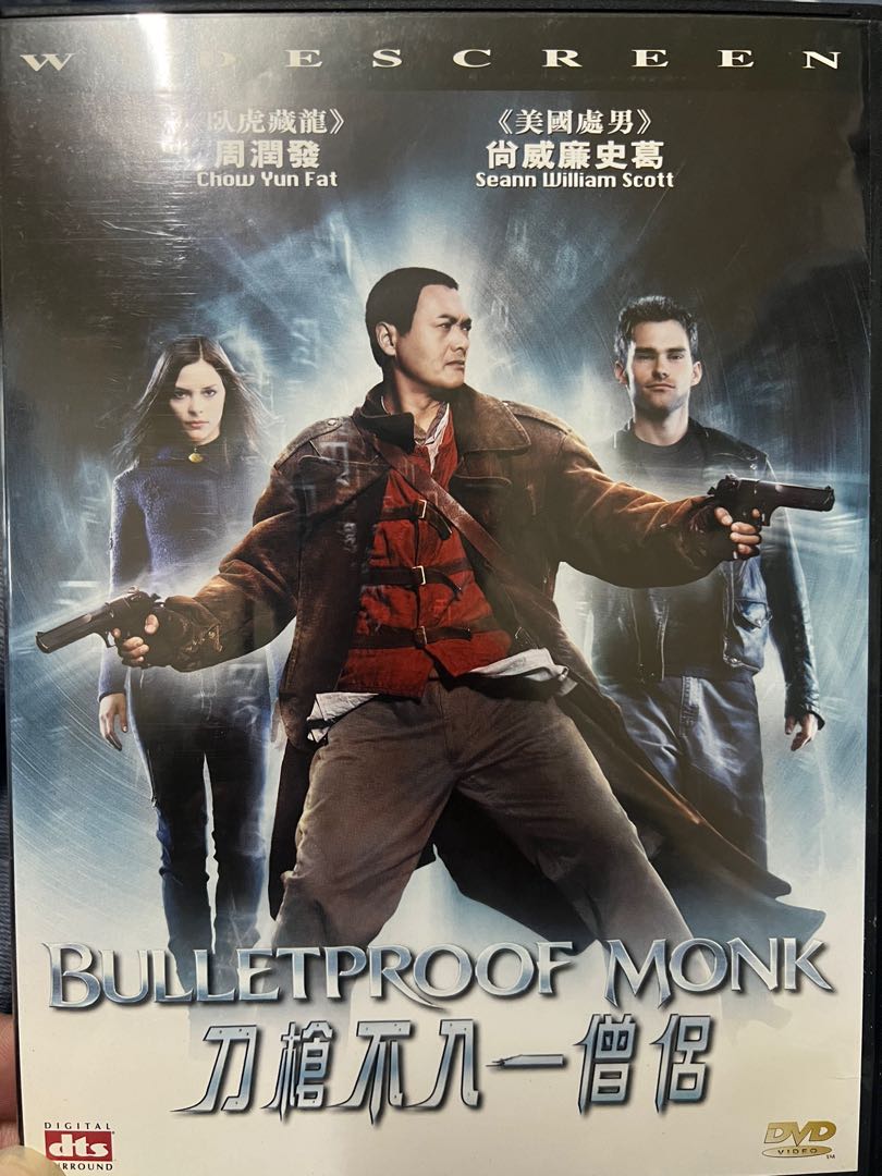 Bulletproof Monk 刀槍不入一僧侶港版DVD 周潤發, 興趣及遊戲, 音樂