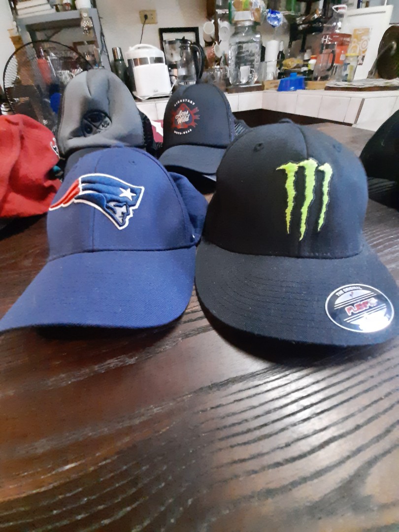 bundle: NFL and Monster caps Men #39 s Fashion Watches Accessories