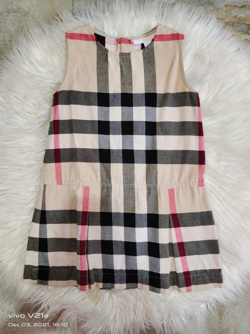 Burberry dress kids clearance