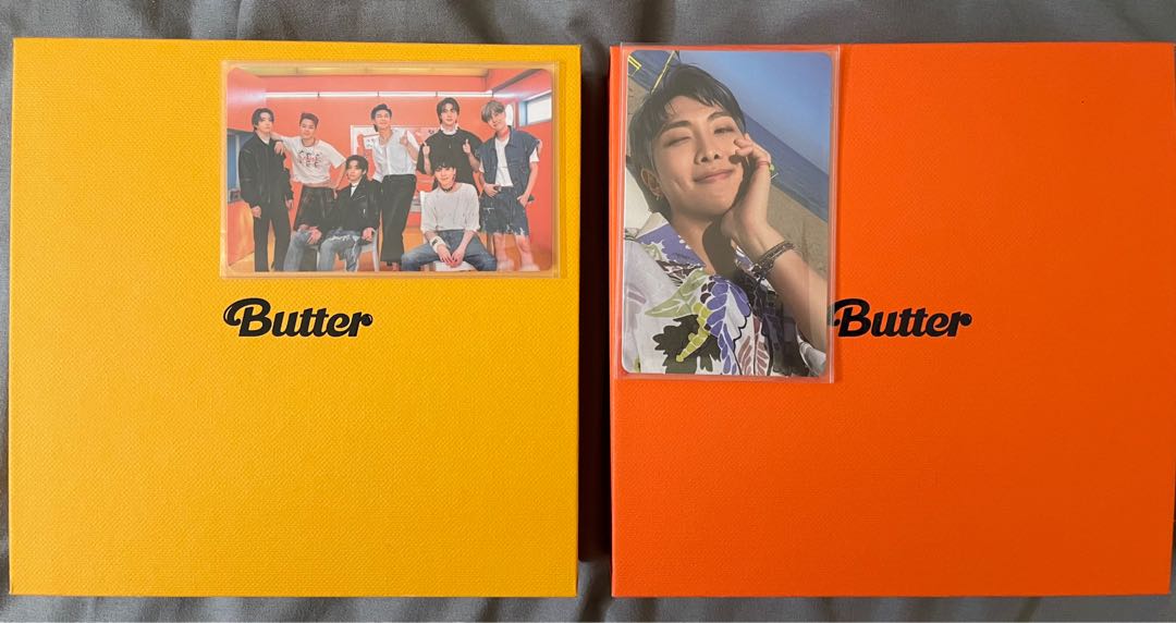 BTS Butter Album Set (Peaches and Cream), Hobbies & Toys, Memorabilia