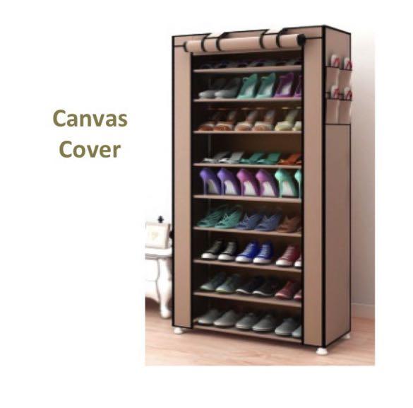 Other Home & Living - 9-Tier Canvas Shoe Storage Rack - Assorted Color was  sold for R299.00 on 17 Jun at 11:31 by Seal The Deal in Johannesburg  (ID:415122871)