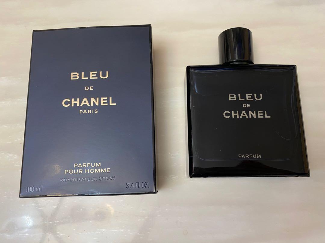 Chanel 蔚藍男士香水(金字香精版）bleu de chanel parfum (100ML 