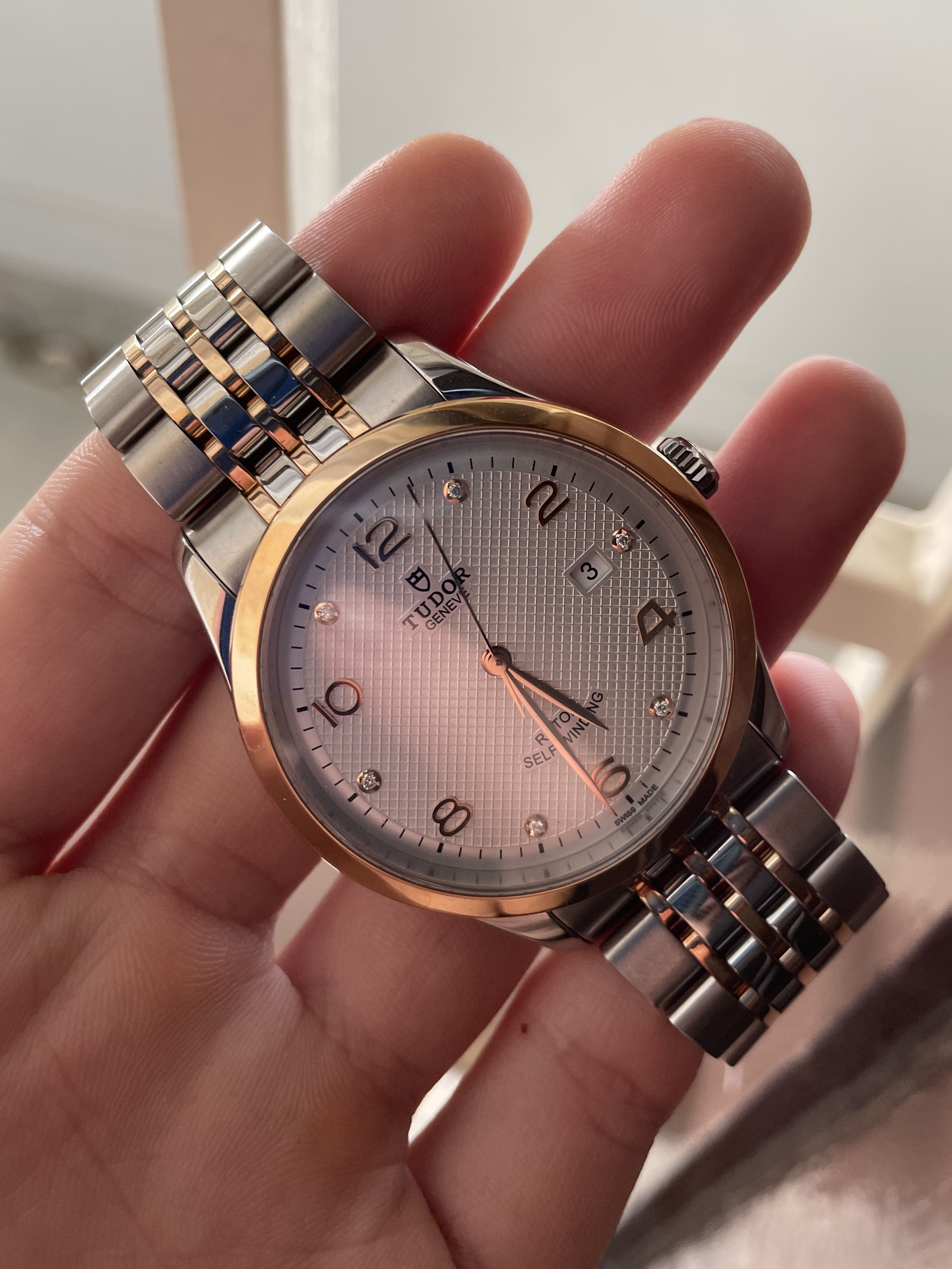 Tudor 1926 rose gold store