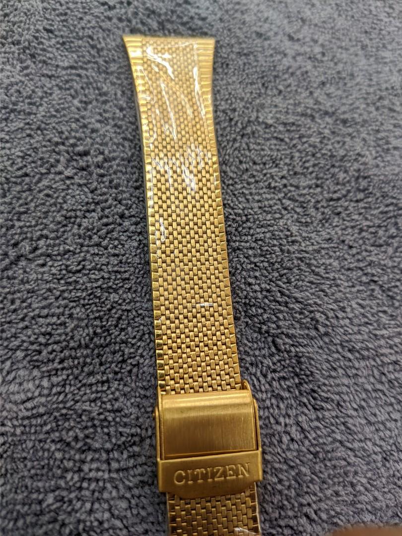 Citizen gold bracelet