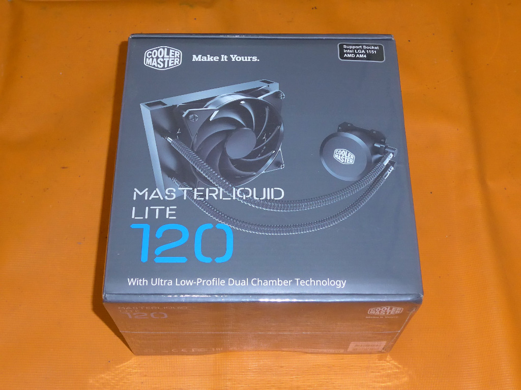Cooler Master Masterliquid Lite 120 AIO Cooler, Computers & Tech, Parts ...
