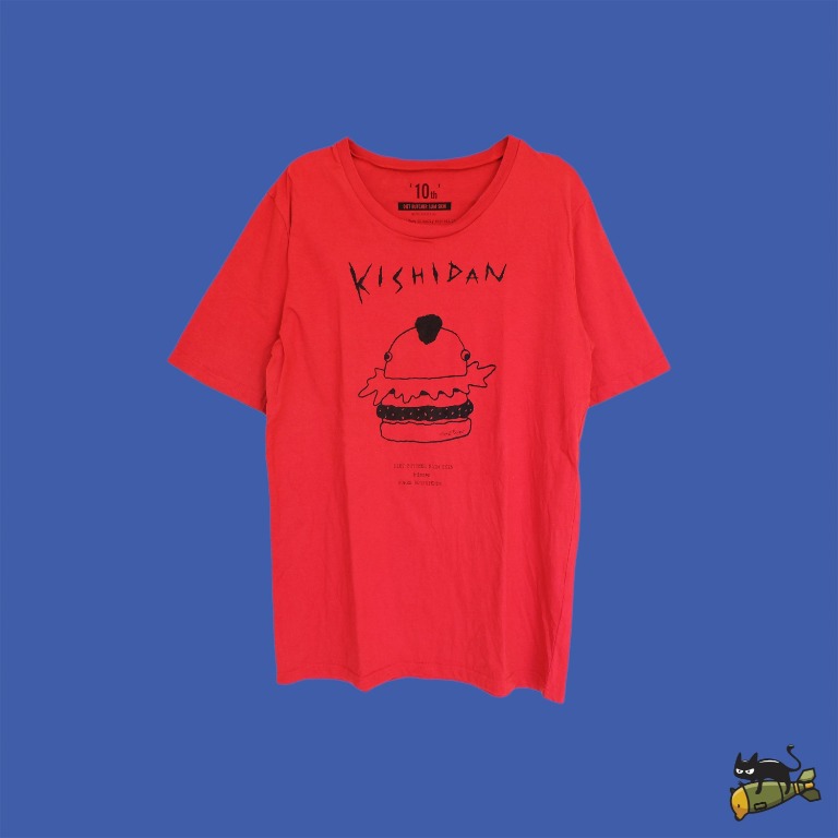 Diet Butcher Slim Skin X Metal Burger Inc 'Kishidan' T-Shirt, Fesyen