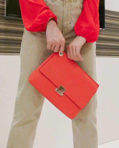 Dorothy Perkins Coral Clutch bag Women s Fashion Bags