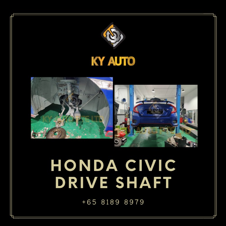 Drive Shaft Honda Civic Driveshaft with Brand New CV Joint Constant