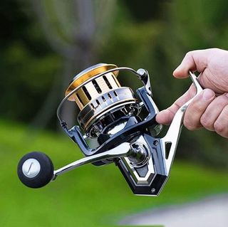 Black swan Surf casting Spinning reel, Sports Equipment, Fishing on  Carousell