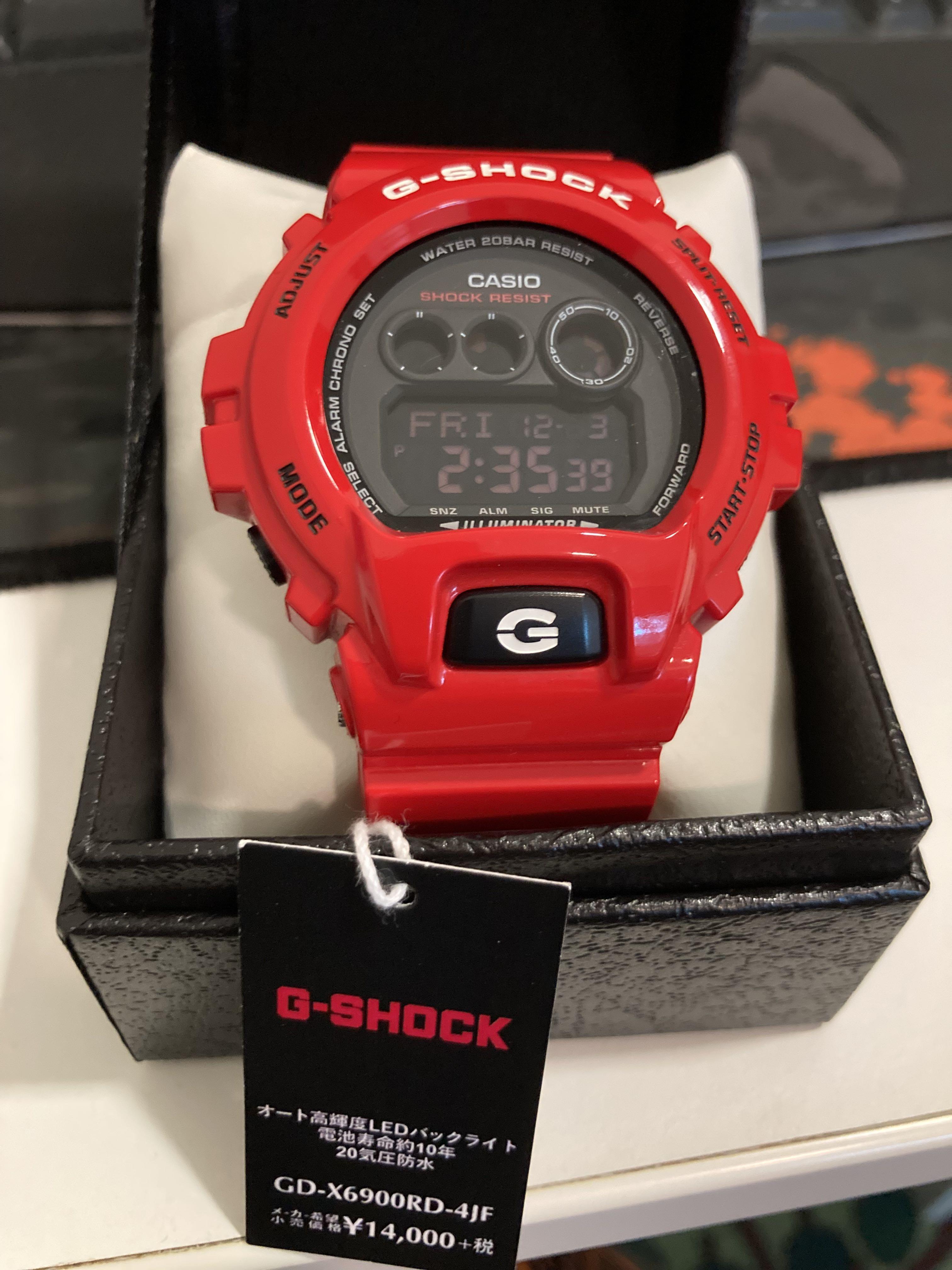 Gshock GDX6900 RD4JF Original Japan Set Ducati Men s Fashion