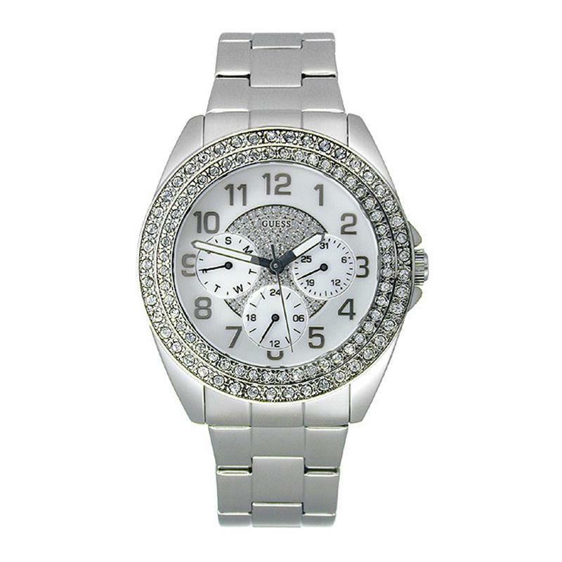 Guess swarovski discount watch