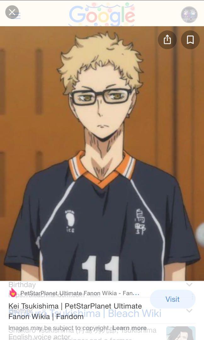 Haikyuu cosplay tsukishima kei cosplay, Hobbies & Toys, Memorabilia