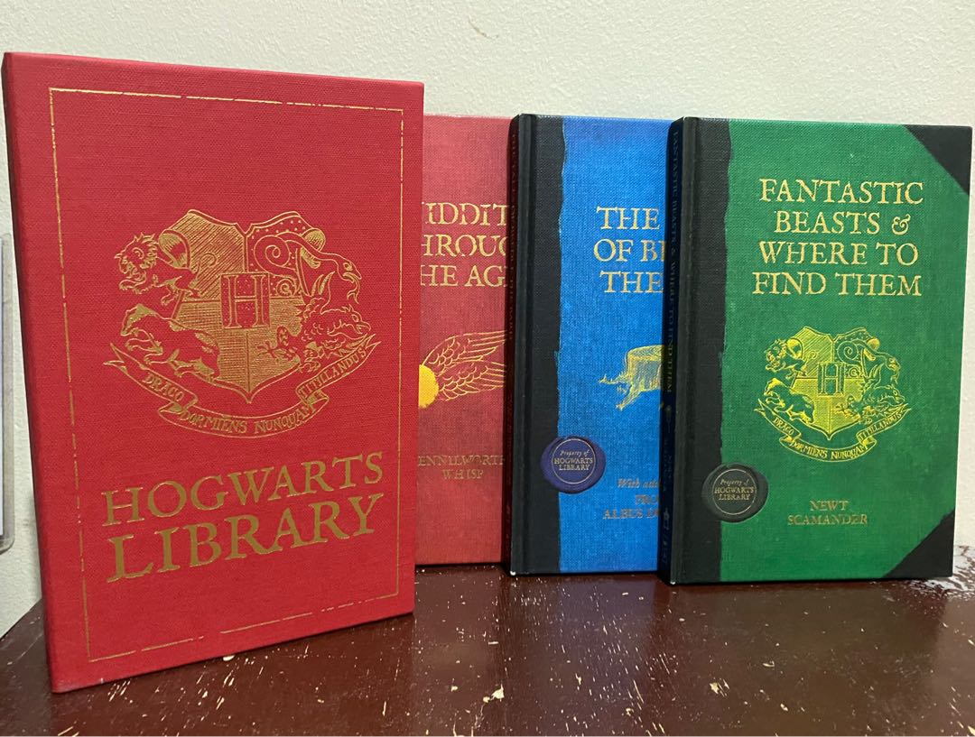 Hogwarts sales library set