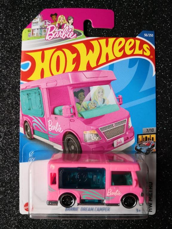 Hot Wheels Barbie Dream Camper, Toys & Games, Diecast & Toy Vehicles on Carousell