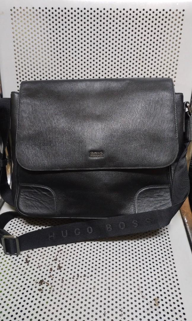 Hugo boss mens messenger bag outlet