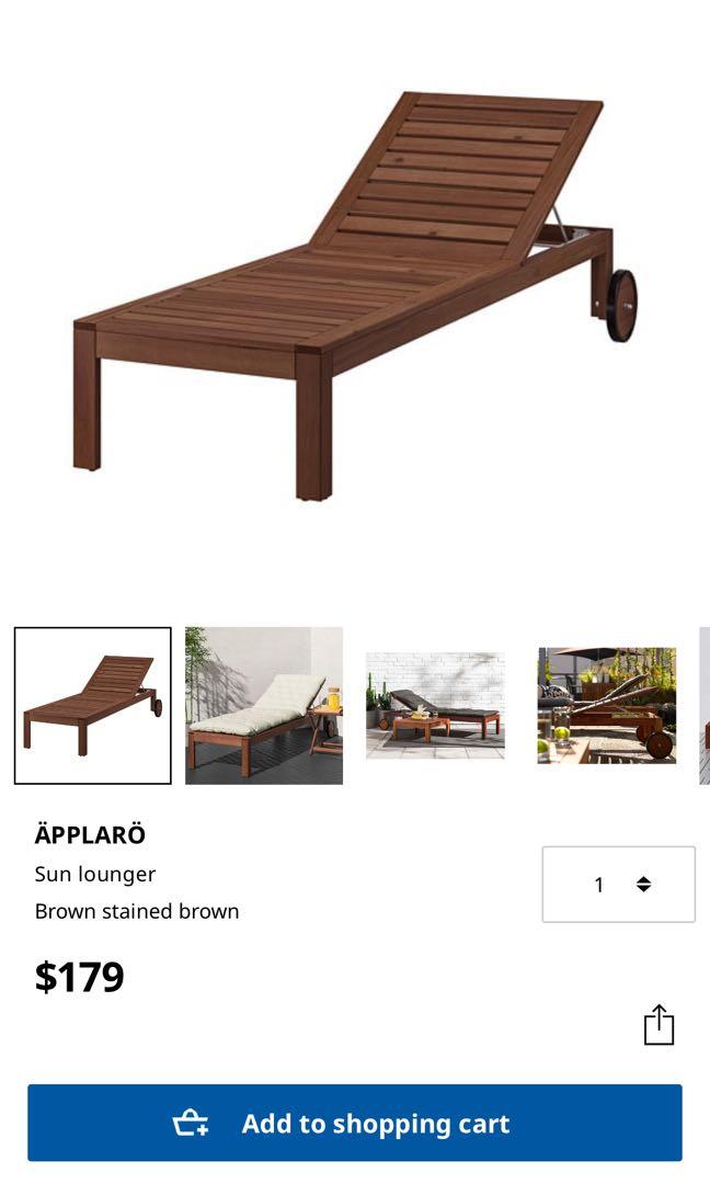 Pplarö on sale sun lounger