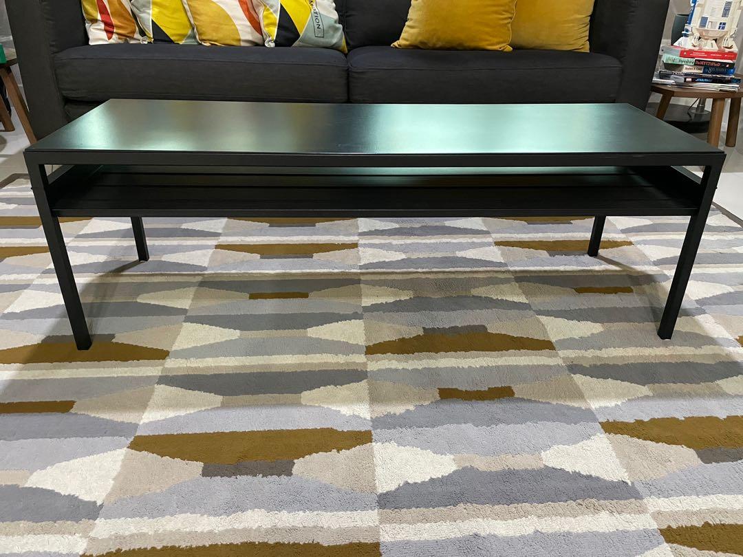 Ikea Nyboda Black Coffee Table, Furniture & Home Living, Furniture