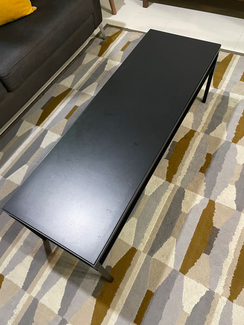 Ikea Nyboda Black Coffee Table, Furniture & Home Living, Furniture
