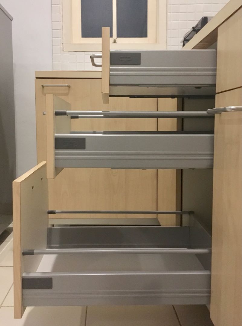 Ikea Rationell Kitchen Drawer System, Perabotan Rumah di Carousell