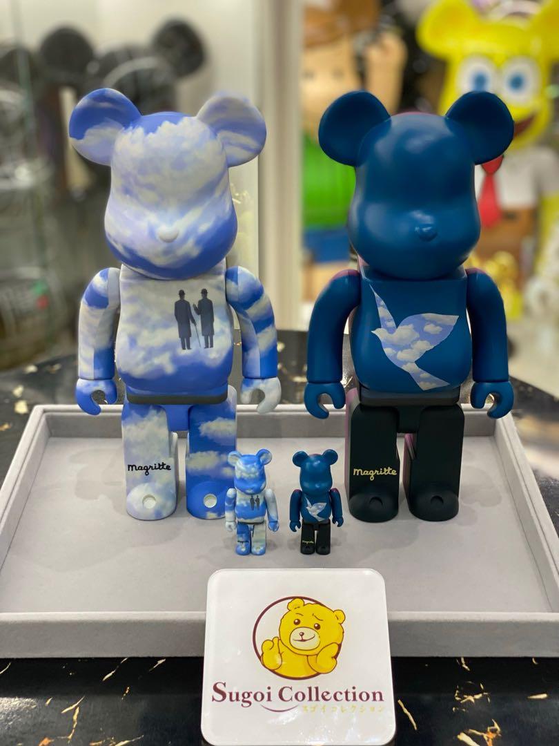 BE@RBRICK Rene Magritte 100％ & 400％ 【公式通販】