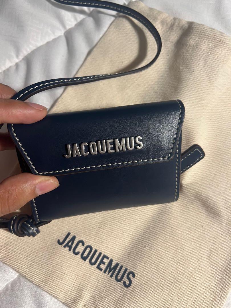 JACQUEMUS Le Porte Azur in Dark Khaki, Luxury, Bags & Wallets on Carousell
