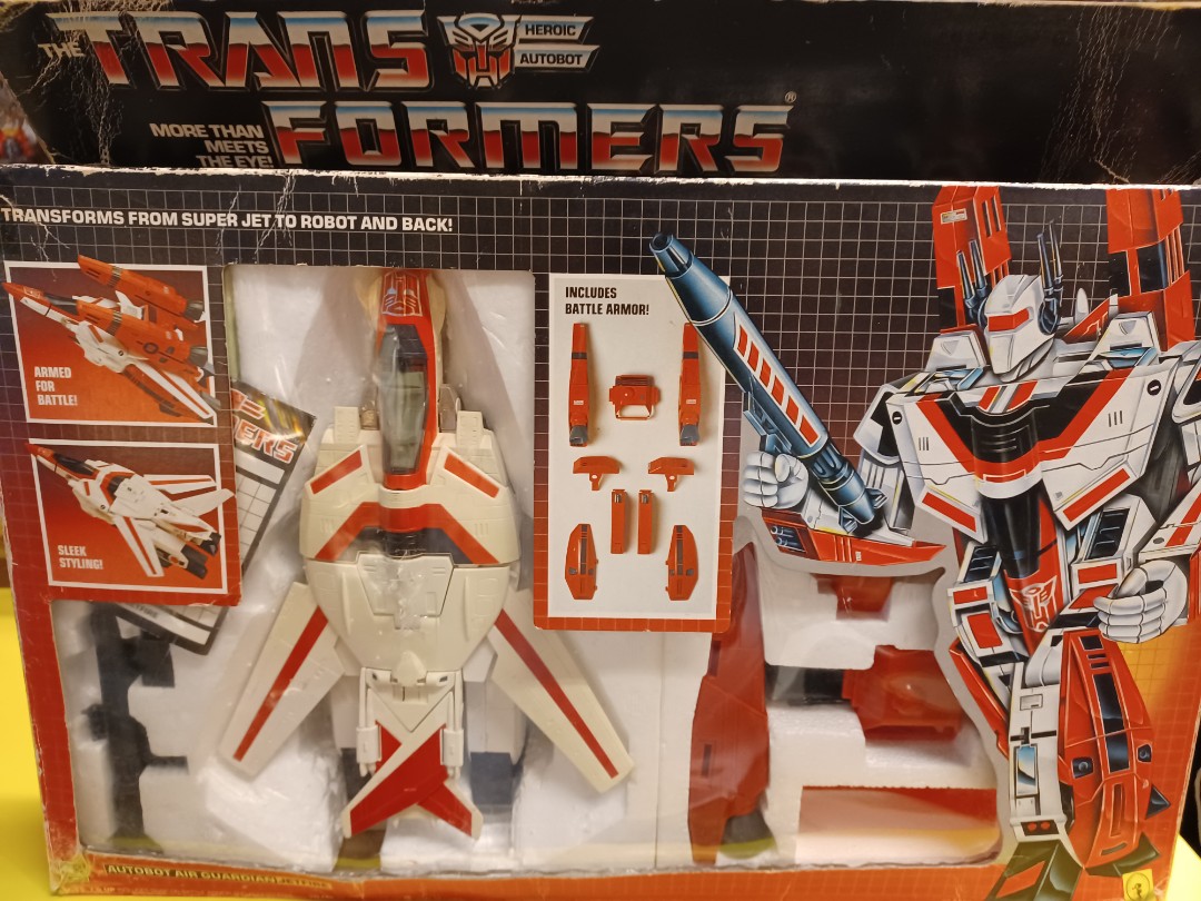 Jetfire G1 Transformers with box, Hobbies & Toys, Toys & Games on Carousell