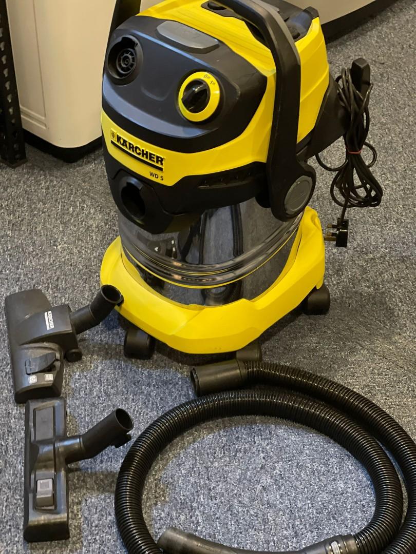 KARCHER WD5 WET/DRY VACUUM CLEANER (1800W), TV & Home Appliances