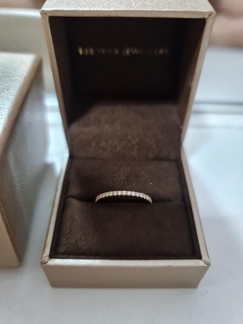 Lee Hwa Jewellery Rose Gold Diamond Eternity Ring