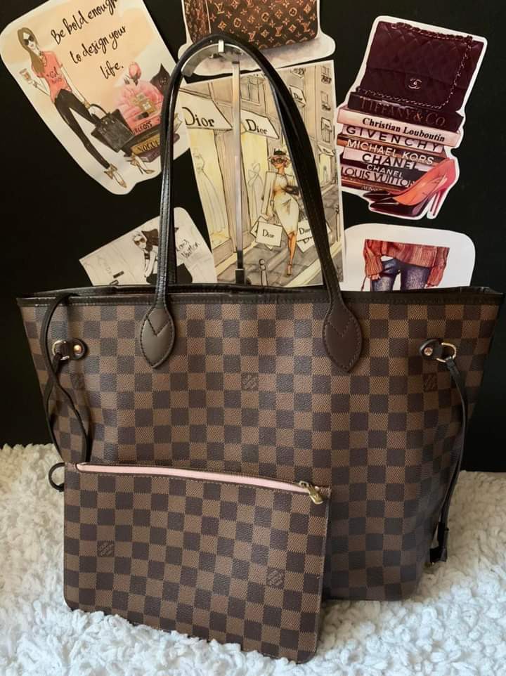 louis vuitton neverfull ballerina pink