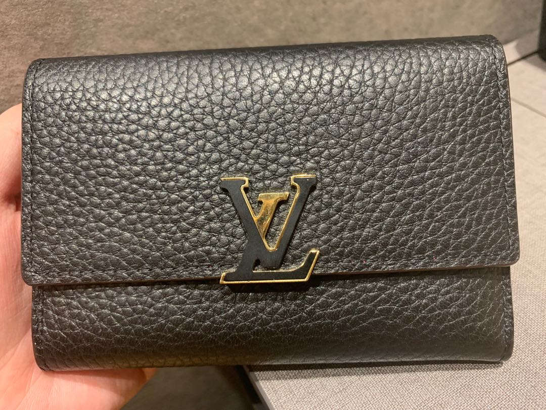 LV Vertical Compact Wallet Capucines - Women - Small Leather Goods