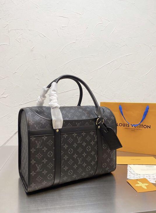 LV DOG CARRIER 40, Luxury, Bags & Wallets on Carousell