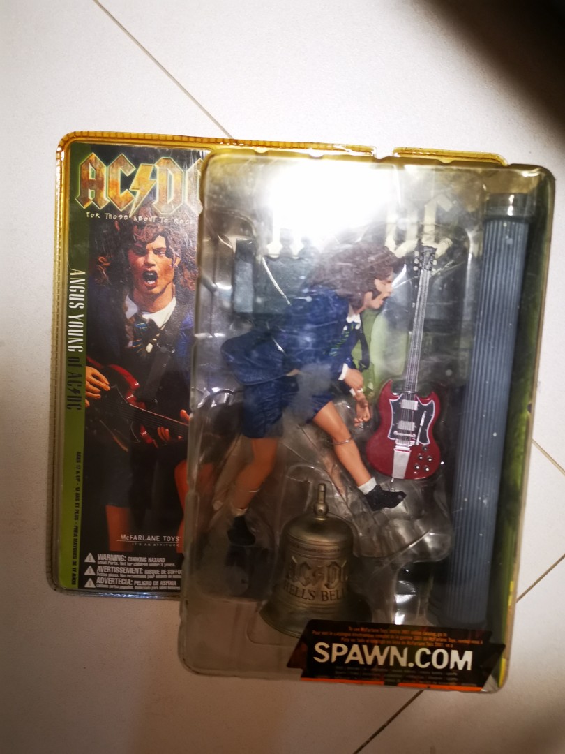 Mcfarlane Music AC/DC Angus Young, Hobbies & Toys, Toys & Games on ...
