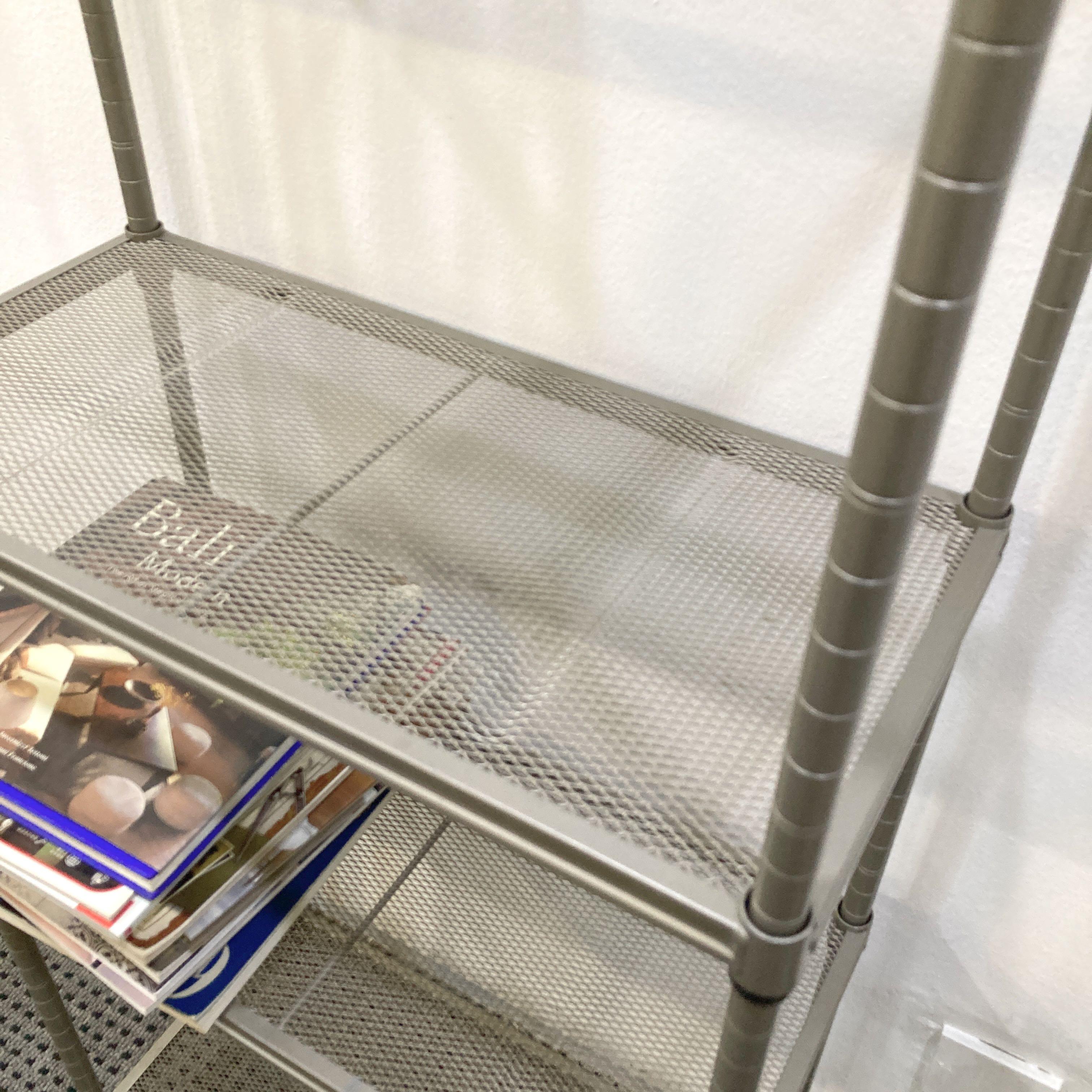 Metal shelf with rollers MustGo, Furniture & Home Living, Furniture