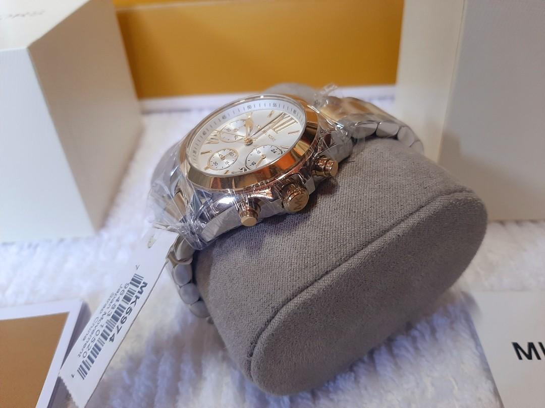 MK5974 MICHAEL KORS WATCH MEDIUM SIZE 2-TONE, Women's Fashion, Watches ...