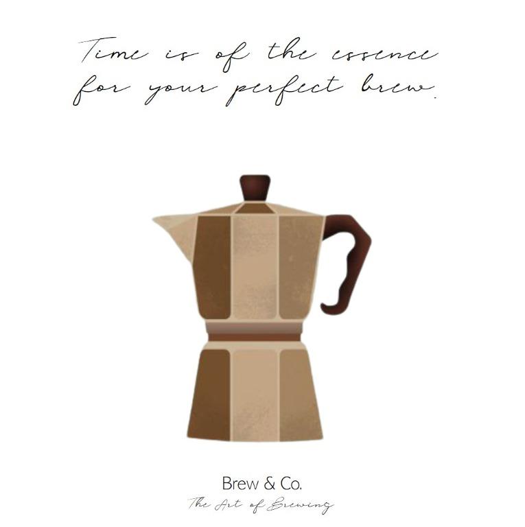 MOKA POT Italian Espresso Coffeemaker For Induction Hob Stainless