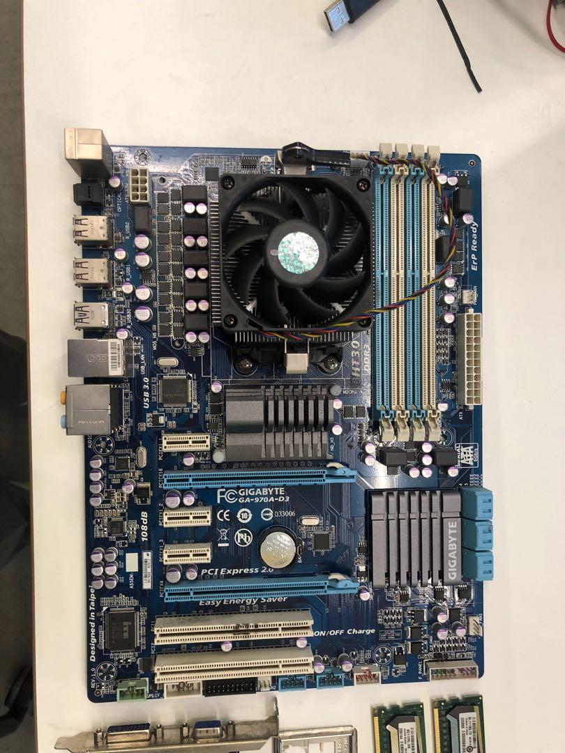 Motherboard + CPU + GPU + 16GB DDR3 RAM, Computers & Tech, Parts ...