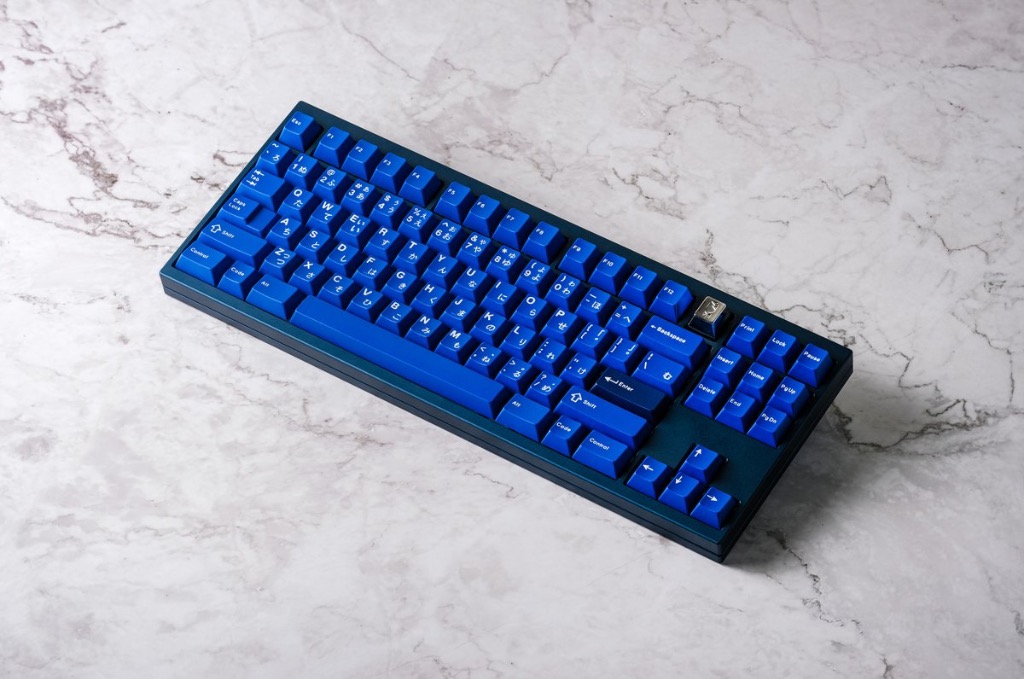 Mr Suit or Suit80 navy WK mechanical keyboard by Owlab, 電腦＆科技 