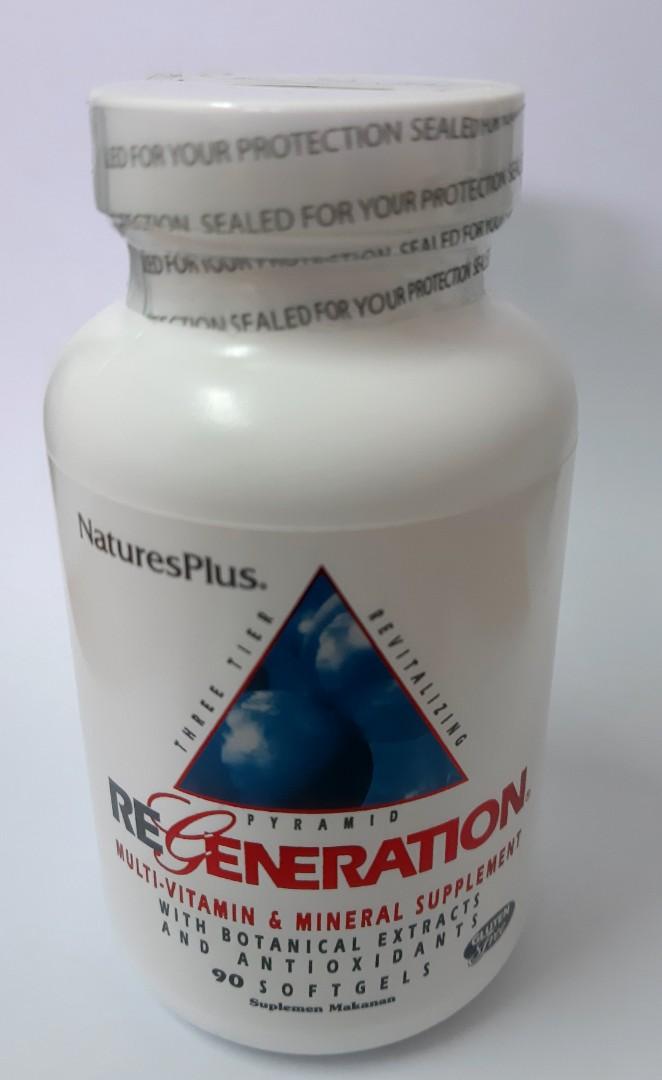 Nature plus regeneration multivitamin & mineral supplement, Kesehatan