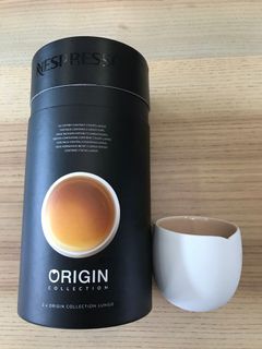 Nespresso Origin Collection 1x Espresso Coffee Cup White Porcelain New 80ml