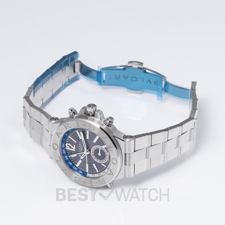 NEW Bvlgari Diagono Automatic Grey Dial Stainless Steel Men s