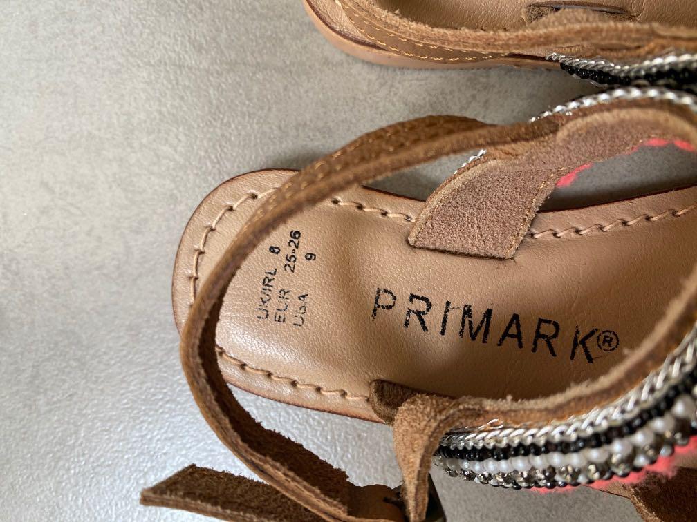 New Primark beaded sandals Us9 (Category: Babies & Kids Fashion) located in Quezon City. Submitted by starg888 (Listing ID 1129276334, Image 3). Description: Brandnew never used Primark beaded sandals Very nice in actual Sz 9 No box.