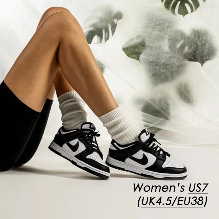 Womens Nike Dunk Low Panda Size 5 - 12 — DD1503 101 — 100% Authentic
