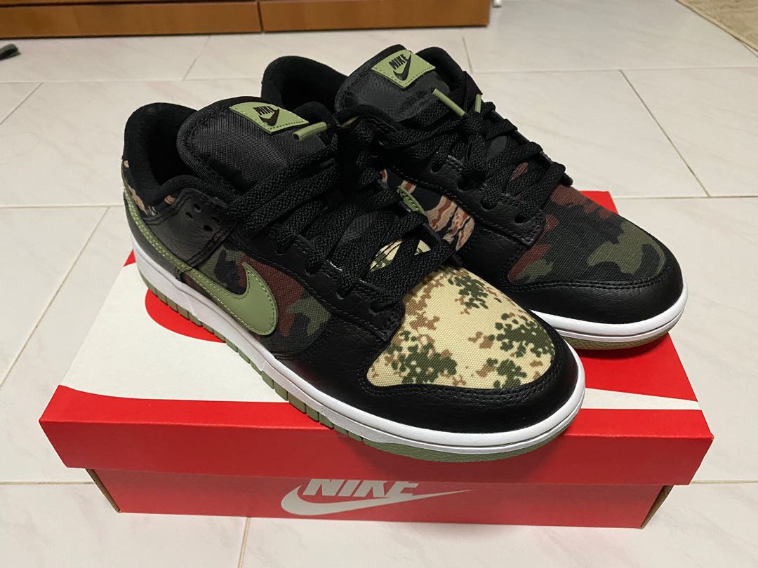 dunk low camo stockx