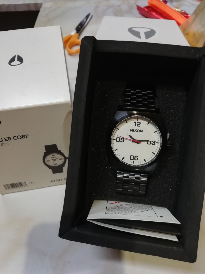 Nixon Time Teller Corp Men S Fashion Watches Accessories Watches On Carousell