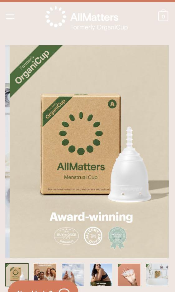 AllMatters Menstrual Cup (Size A)