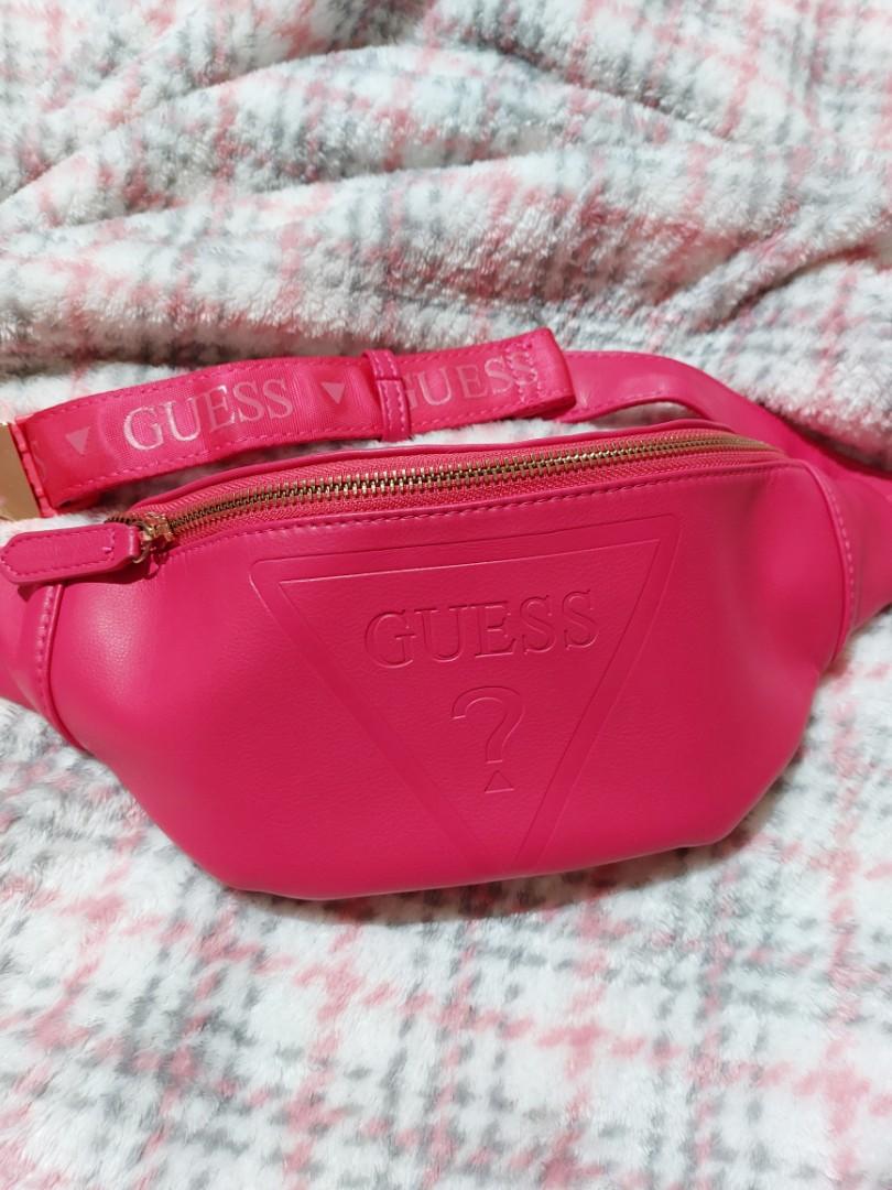 Guess pink belt bag online