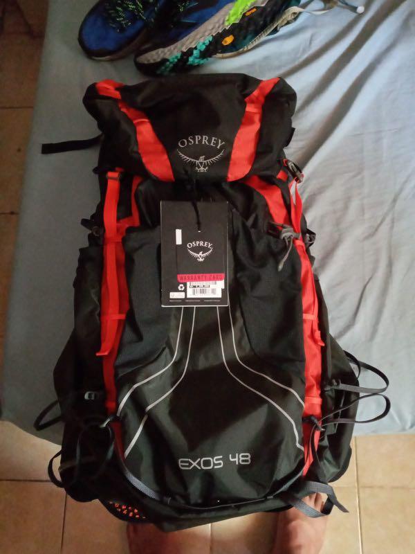 osprey exos 48 pack