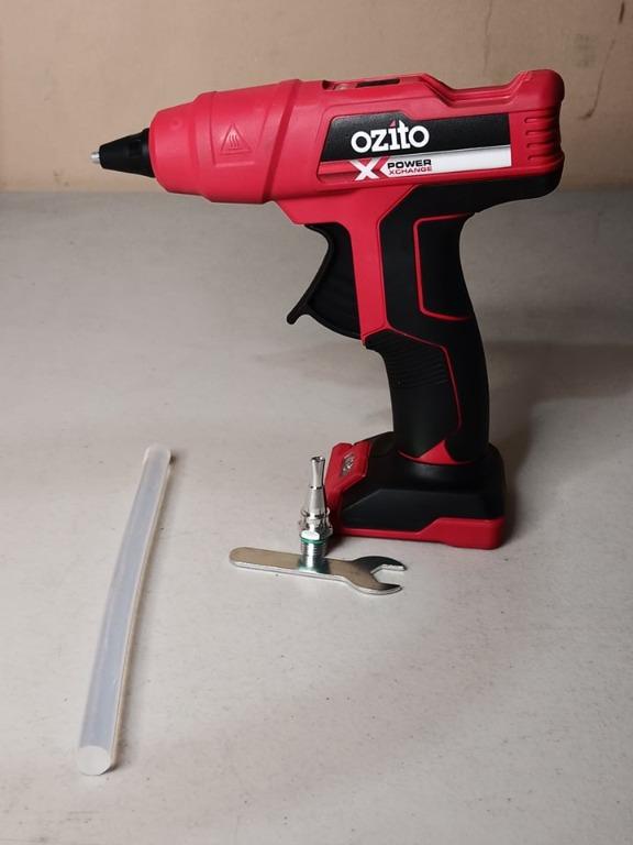 OZITO CORDLESS GLUE GUN – SKIN ONLY (Category: Construction Tools & Equipment) located in San Pedro. Submitted by aussiesurplus (Listing ID 1129317516, Image 2). Description: OZITO CORDLESS GLUE GUN – SKIN ONLY Price: 1,500 Specs: Input- 18V Pre-Heating Time- 120s Max. Heating Temperature- 170°C Glue Stick Size- Ø11mm Weight- 0.4kg.