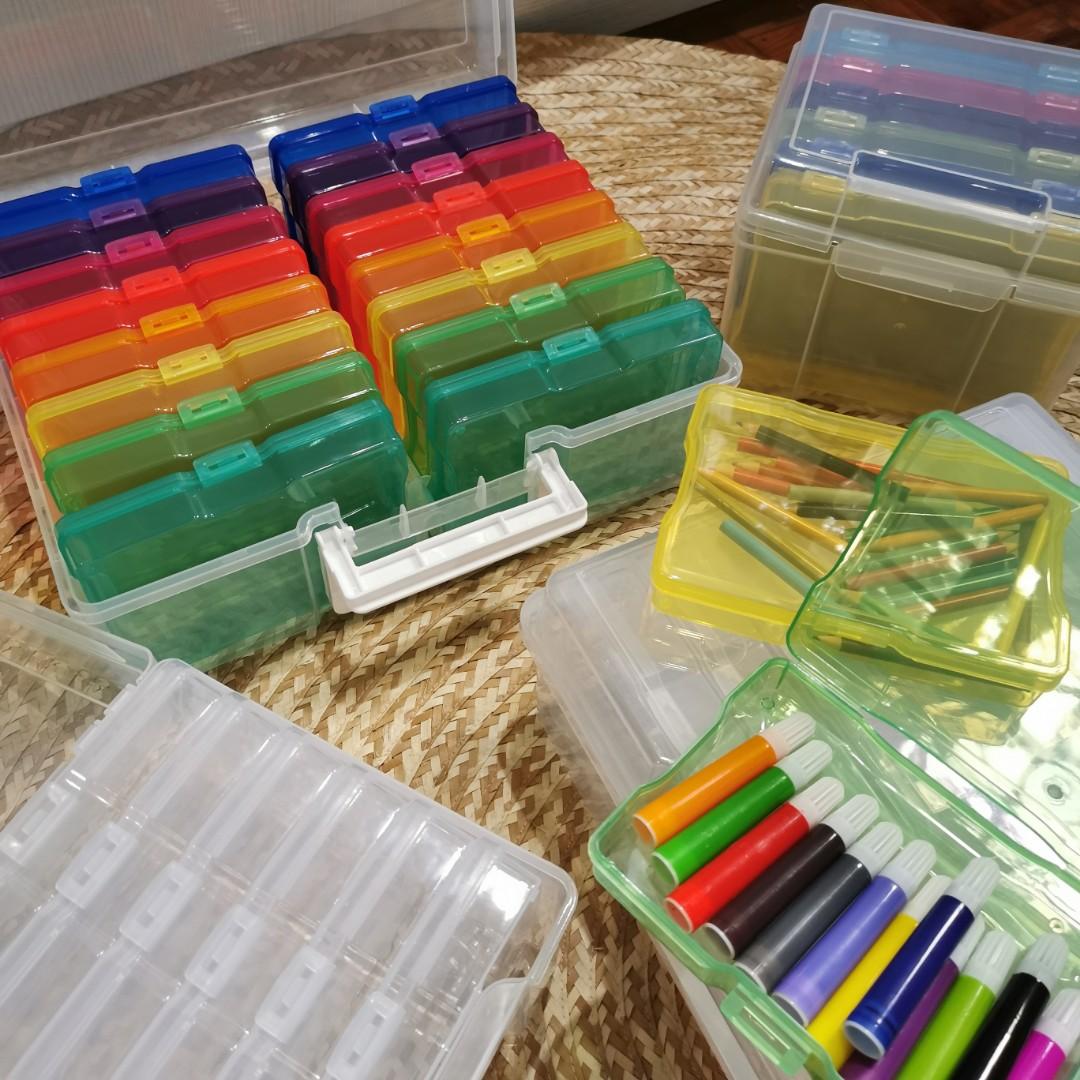 Photo Keeper or Organizer Small (Clear or Rainbow colored) (Category: Storage Boxes & Baskets) located in San Juan City. Submitted by coinscurrencycollection (Listing ID 1129289631, Image 2). Description: PHOTO & CRAFT STORAGE KEEPER / PHOTO KEEPER SMALL SIZED organize your photos, craft materials, tools, or other items with our awesome storage keepers! SPECS for SMALL-SIZED STORAGE KEEPER/PHOTO KEEPER: > 1 outer container with 6 inner containers